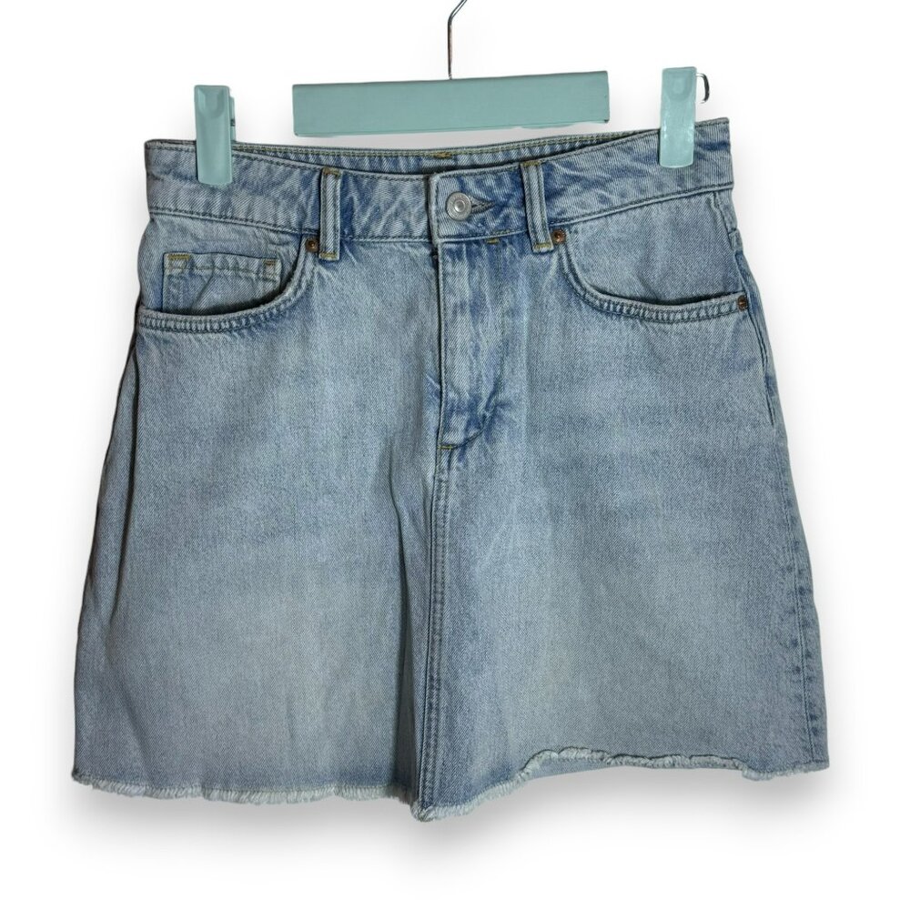 All Saints Denim Mini Skirt, NWT, US 4